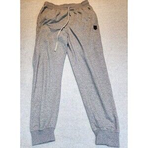 VINTAGE Phat Farm Joggers Mens XL Gray Joggers Fleece Tapered Hip Hop Y2K Adult